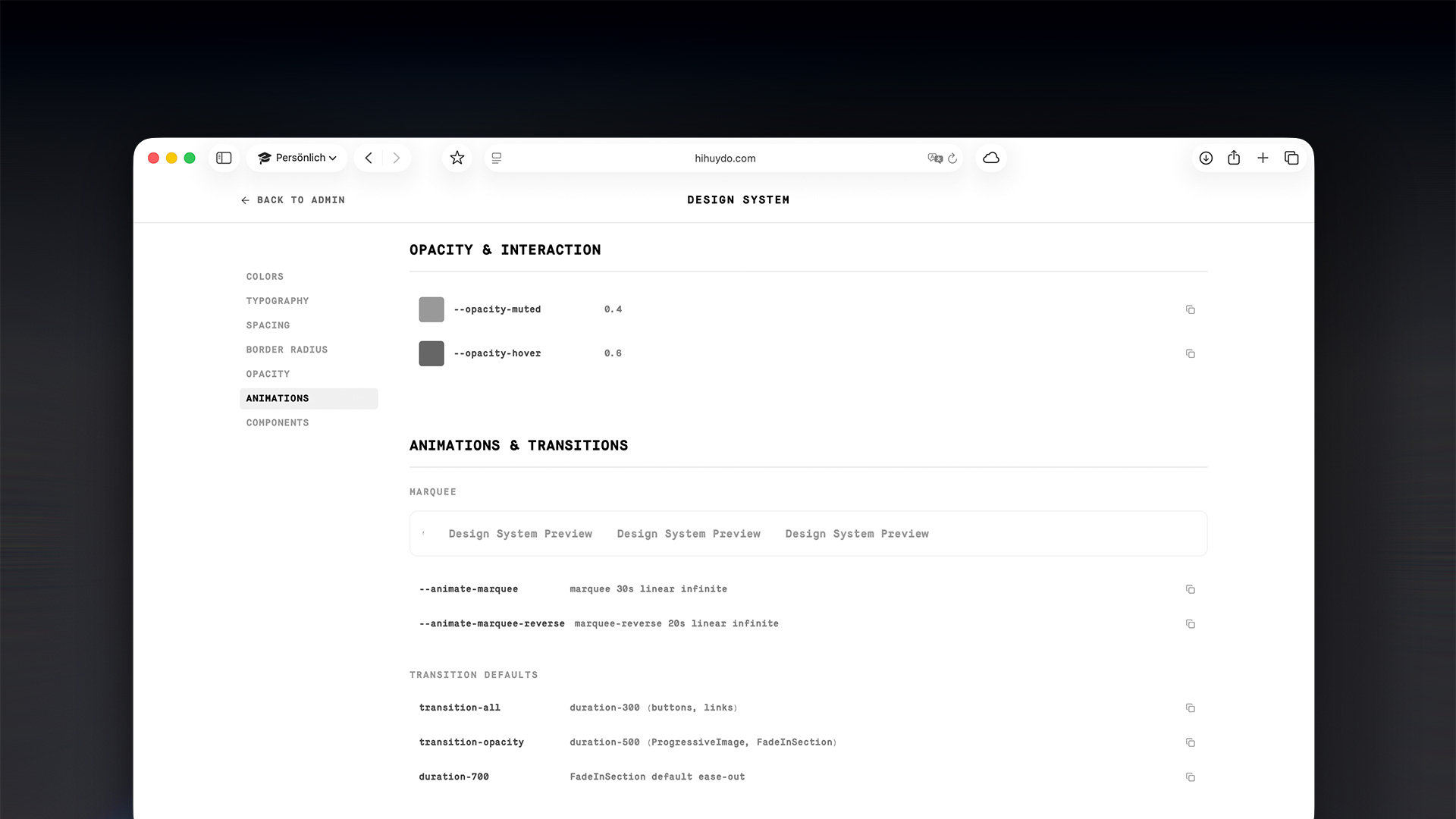 Portfolio website — The brief 4