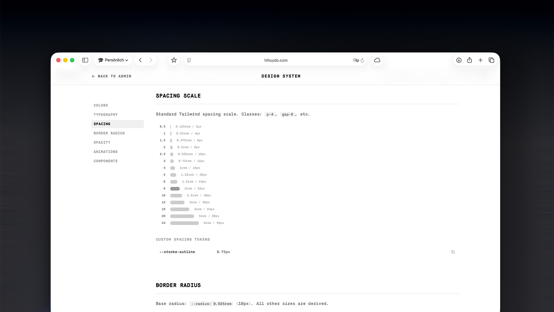Portfolio website — The brief 3
