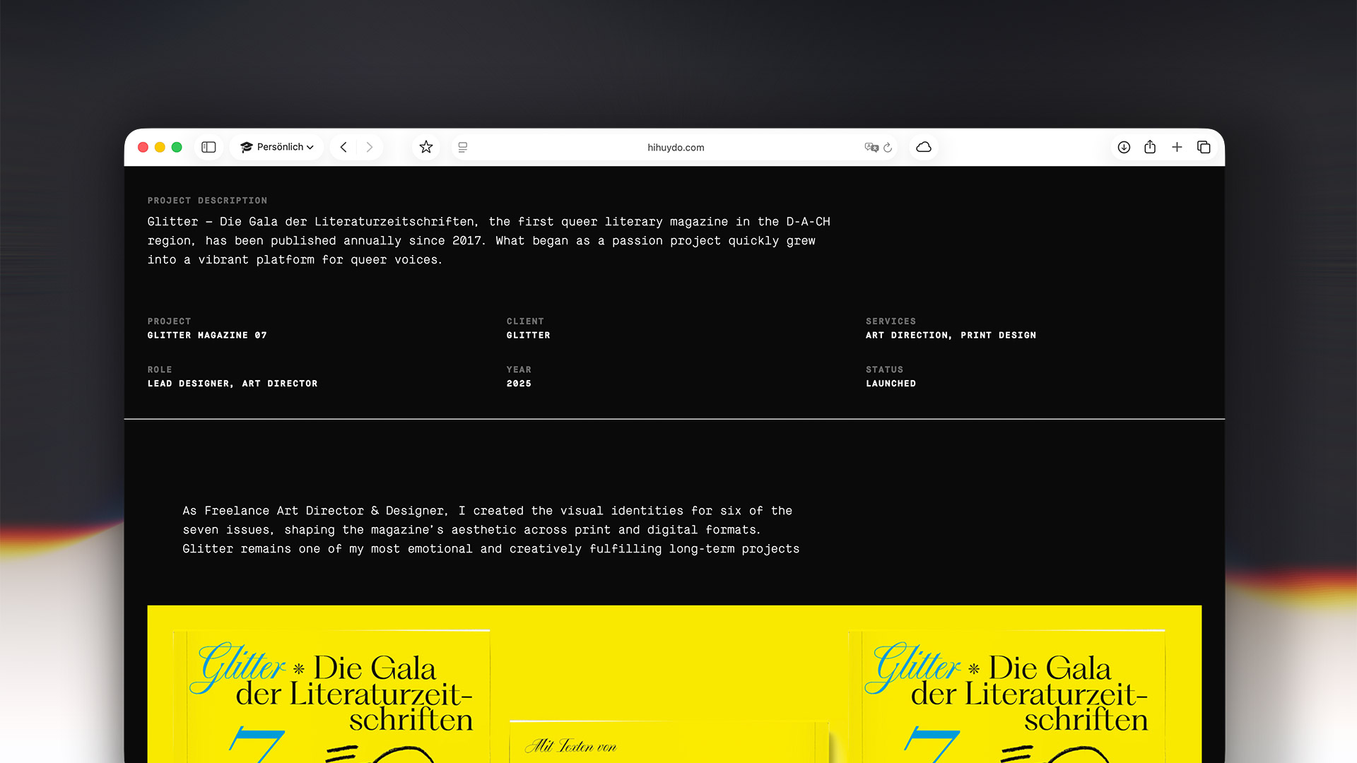 Portfolio website — Section 4 2