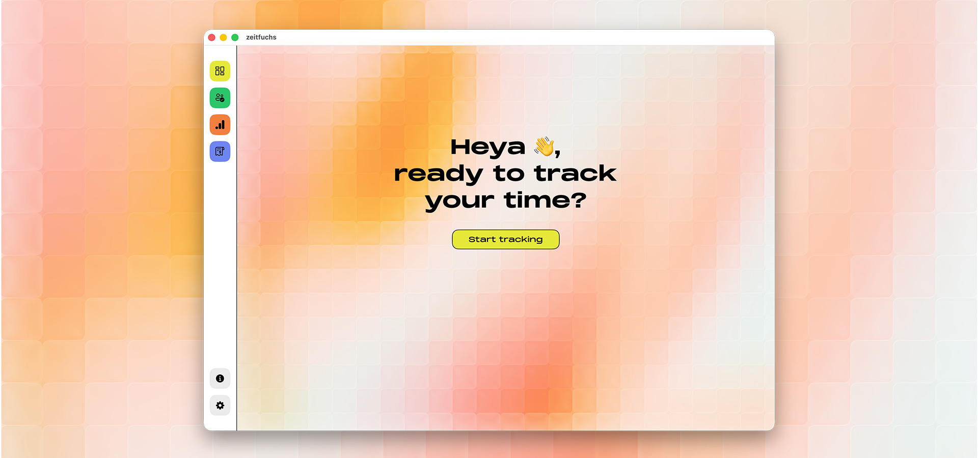 zeitfuchs – Time tracking & invoicing tool — App Design, Art Direction